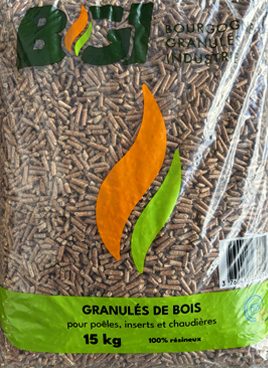 Sac de pellets BGI en Bourgogne